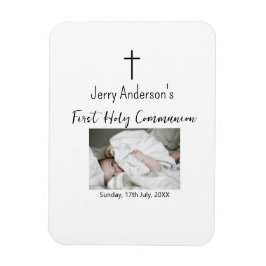 Katolsk första heliga, enkel QR minimal Magnet