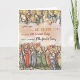 Katolsk Halloween-kort Kort