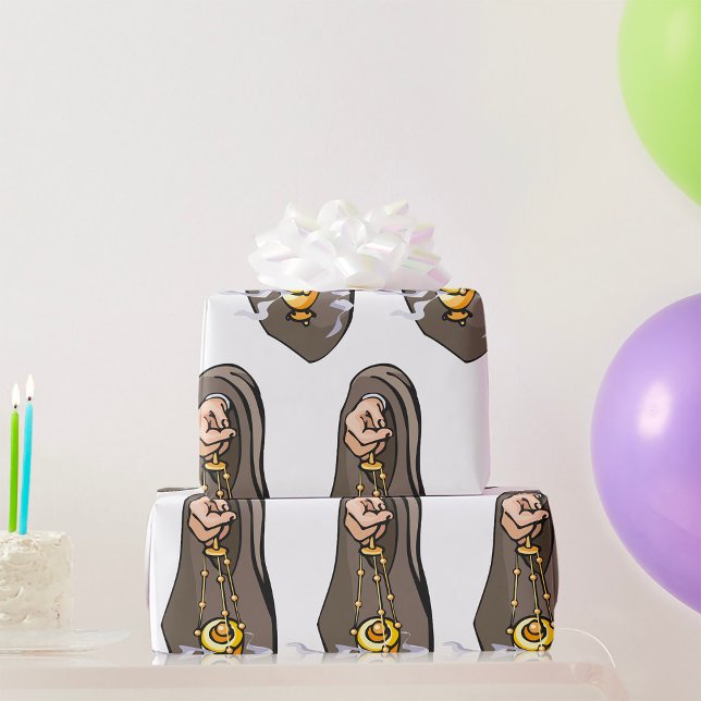 Katolsk Incense Censer Religiösa Worship Presentpapper (Skapare uppladdad)