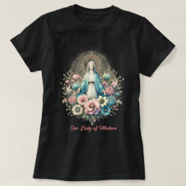 Katolsk jungfru Mary Vår Dam i Modern T Shirt