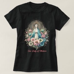 Katolsk jungfru Mary Vår Dam i Modern T Shirt