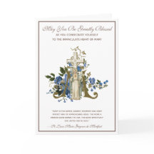 Katolsk konsekration till Immaculate Mary Religiös