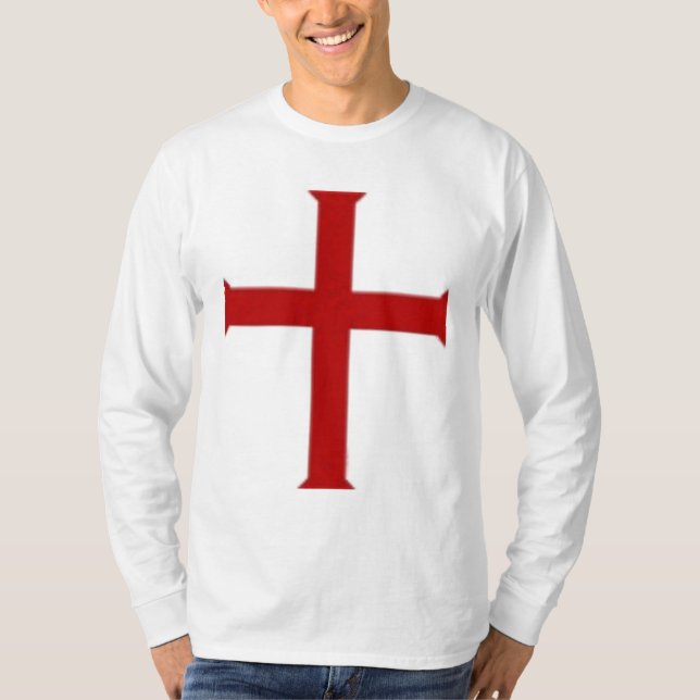 Katolsk korsfarareskjorta t-shirt (Framsida)