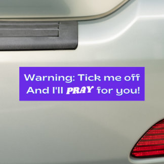 Katolsk kristen Revenge Bumper Sticker Bildekal