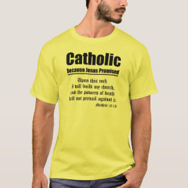 Katolsk löfte t-shirt