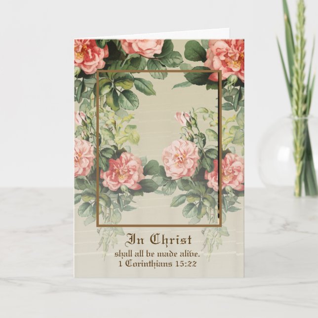 Katolsk mässa religiös sympati mässaerbjudande kort (Framsida)