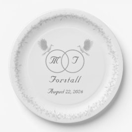 Katolsk monogrammed Bröllop