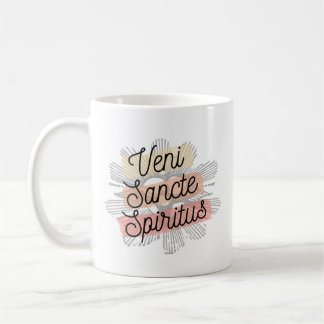Katolsk Mugg Veni Sancte Spiritus Kom Heliga Spiri