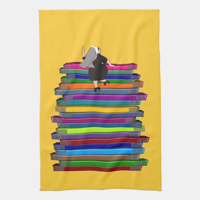 Katolsk nunnakökshandduk kökshandduk (Vertikal)