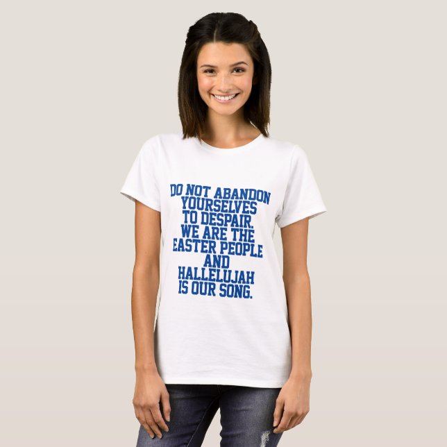 Katolsk offert | Christian Quote T-Shirt (Hel framsida)