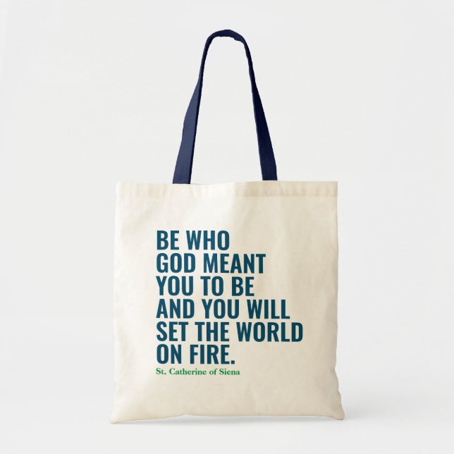 Katolsk offert, tote Bag | Christian Gift Idea Tygkasse (Framsidan)