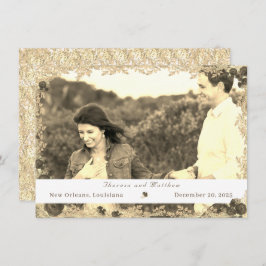 Katolsk Ornate Ro platt spara datumkortet Spara Datumet