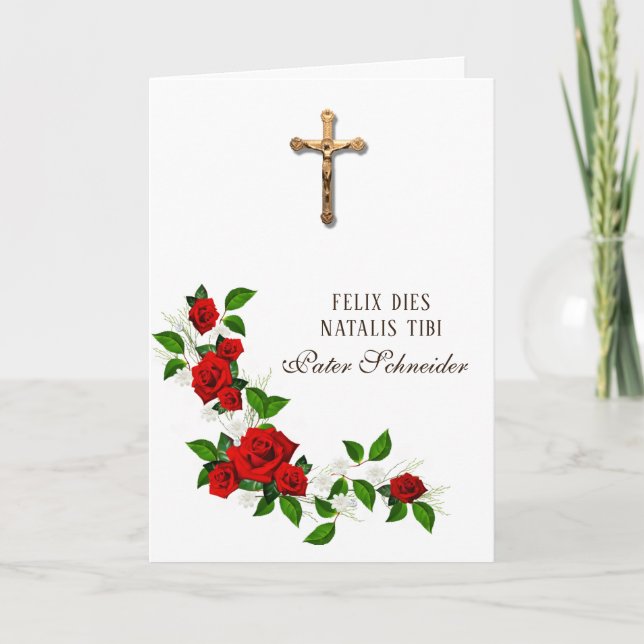 Katolsk präst, Crucifixen Ro Kort (Framsida)