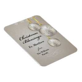 Katolsk präst jul elegant hängande ornament magnet