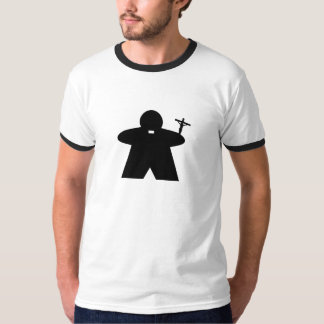 Katolsk prästMeeple manar skjorta för t Tee Shirt