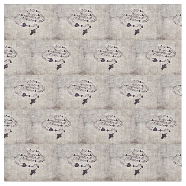 Katolsk radband tyg (Närbild)