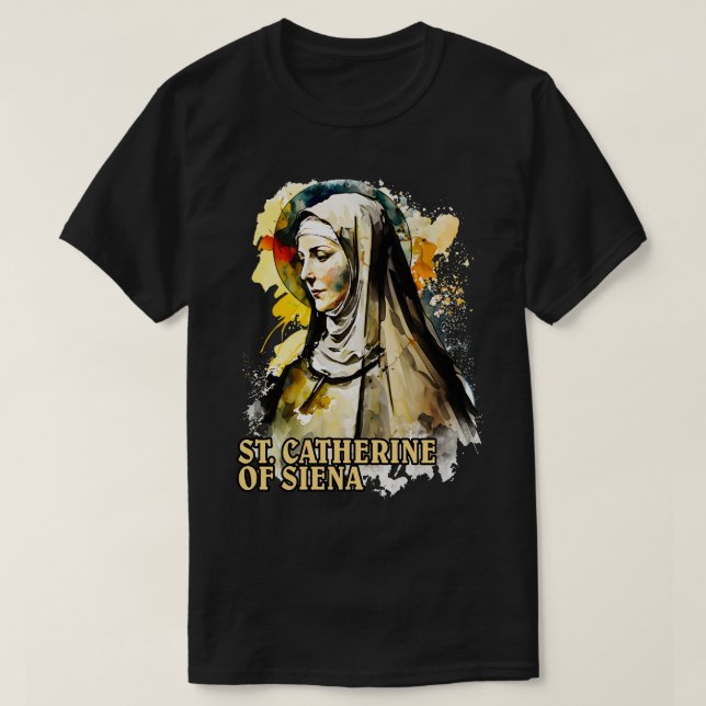 Katolsk Religiösa Art Gift 1 T Shirt (Design framsida)