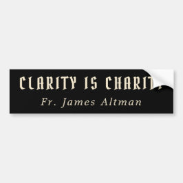 Katolsk Religiösa Citat från Fr. James Altman Bildekal