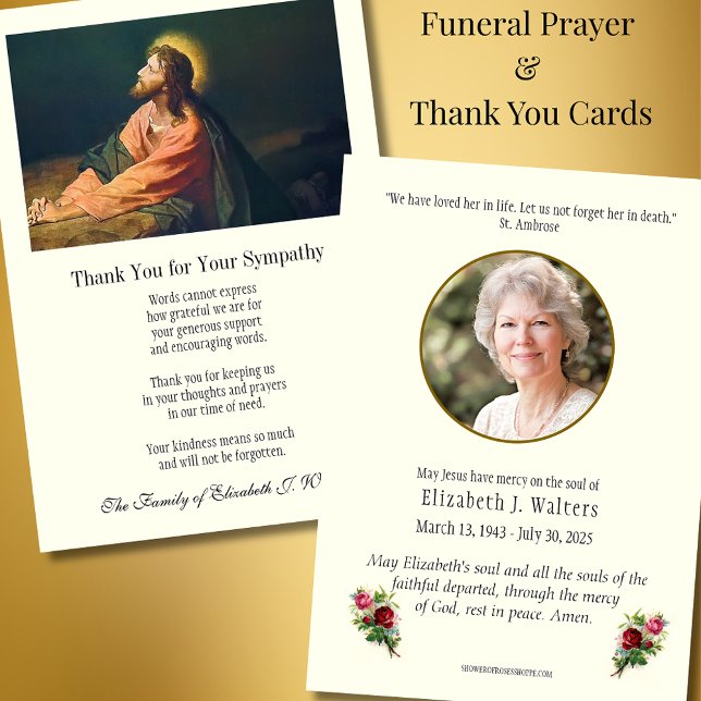 Katolsk Religiösa Jesus Sympathy Funeral Tack Kort (Skapare uppladdad)