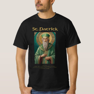Katolsk Saint patrick-ikon Tee