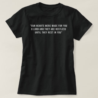 Katolsk shirt Saint Augustine Christian T