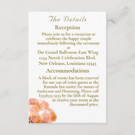 Katolsk Terracotta Ro Bröllop Tilläggskort