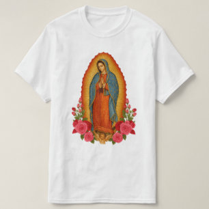 Katolsk Vår Fru av Guadalupe Sankt Jungfru Maria T Shirt
