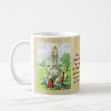 Katolska Dam i Fatima Prayer Gift-Personligen