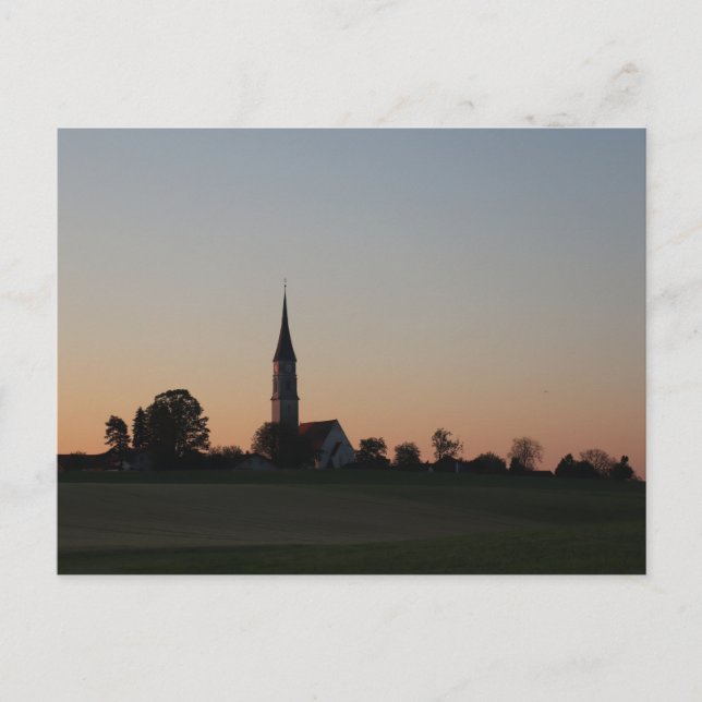 Katolska församlingskyrkan Mariä Himmelfahrt i Soy Vykort (Framsida)