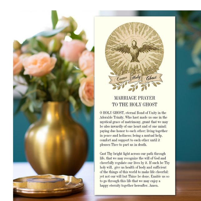 Katolska Giftermål Prayer till Heligan Ghost (Skapare uppladdad)