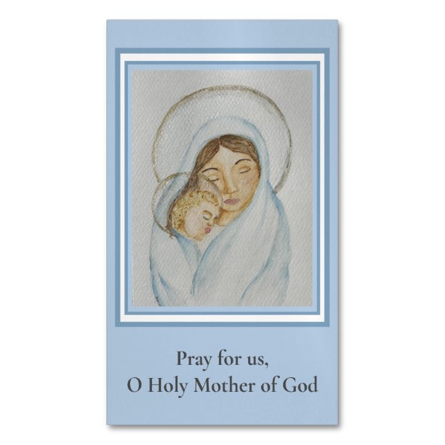 Katolska Maria Saliga Maria Magnet (Framsida vertikal)
