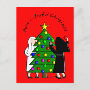 Katolska nun Art-julkort och -gåvor Helg Vykort