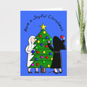 Katolska nun Art-julkort och -gåvor Helgkort