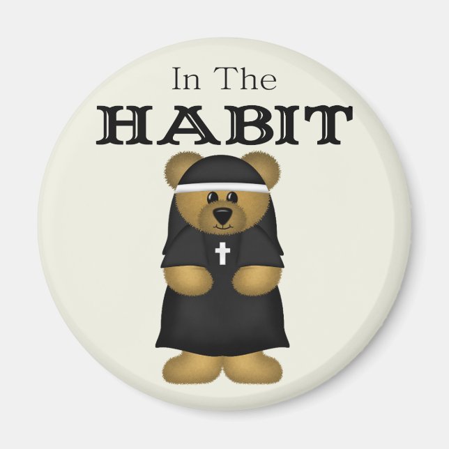 Katolska nun-gåvor magnet (Framsidan)