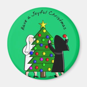 Katolska nunnakonstjulkort & gåvor magnet