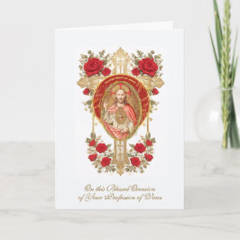 Katolska nuns-Religiösans yrke som Vows Card Kort