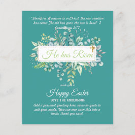 Katolska PÅSK-kort, Religiösa Verse Bible Quote