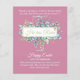 Katolska PÅSK-kort, Religiösa Verse Bible Quote