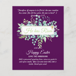 Katolska Påskkort Religiöst Bibelcitat Vers