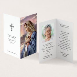 Katolska Prayer-kort | Heliga Mor Kort
