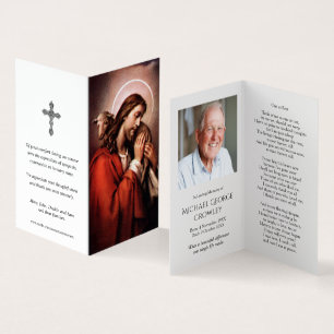 Katolska Prayer-kort Jesus Bra Shepherd 4 Kort