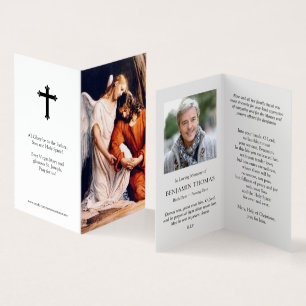 Katolska Prayer-kort Komforcerad i öknen Kort