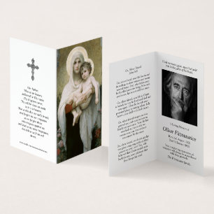 Katolska Prayer-kort Madonna of Ro Kort