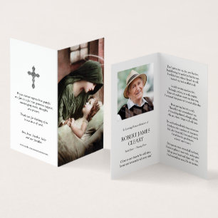 Katolska Prayer-kort Mor Mary Kort