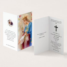 Katolska Prayer-kort | Rosaries Kort