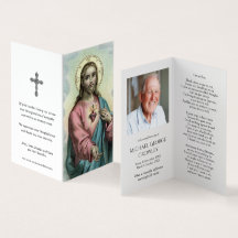 Katolska Prayer-kort | Sweet Heart Jesus