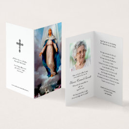 Katolska Prayer-kort | Vår Dam Grace Kort