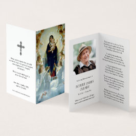 Katolska Prayer-kort | Virgin & Änglar Kort