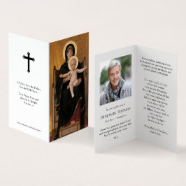 Katolska Prayer-kort | Virgin & underordnad Kort