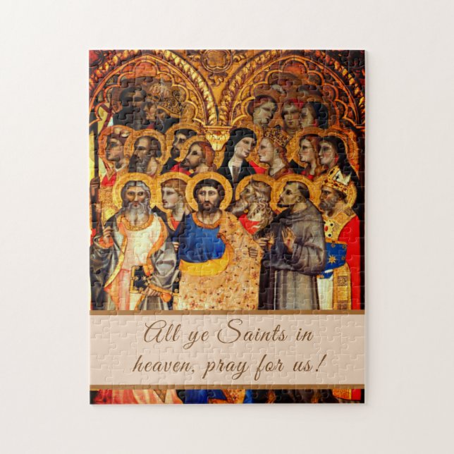 katolska Saints Pussel (Vertikal)